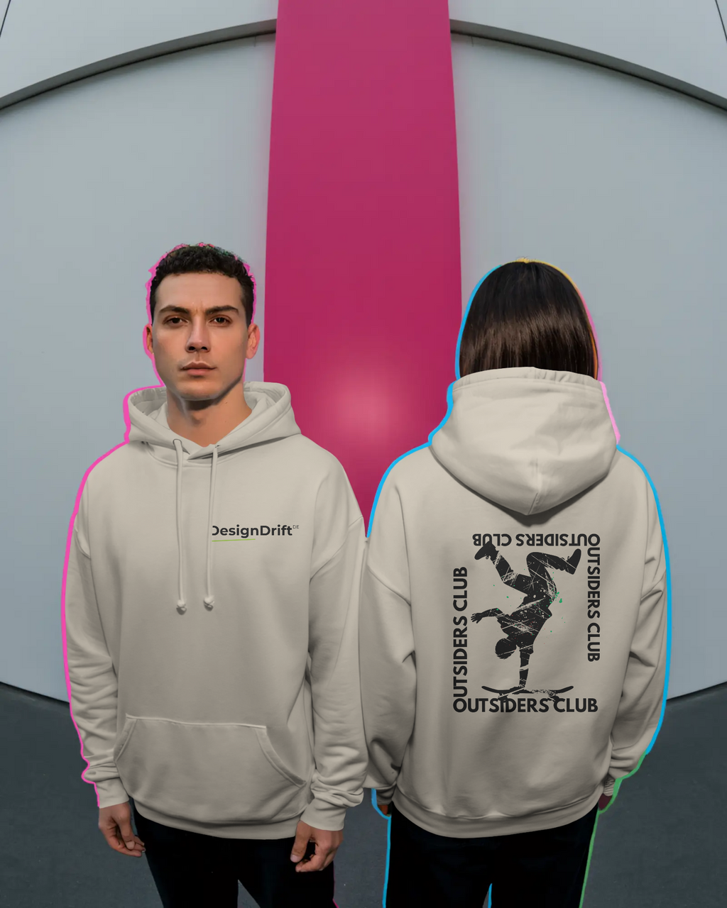 Outsiders Club - Break Free  / Oversize Hoodie