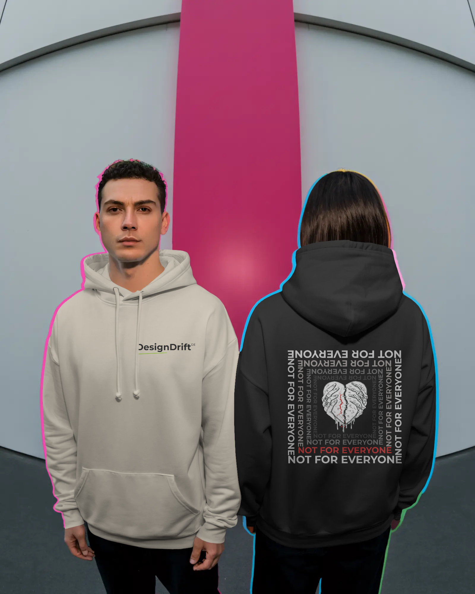 Broken Heart – Oversize Hoodie