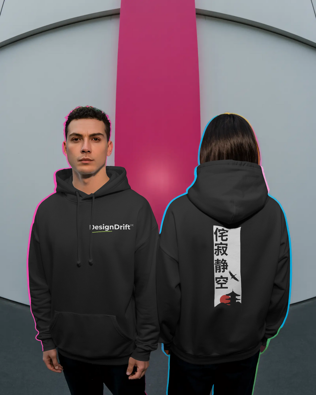 Silent Temple – Oversize Hoodie