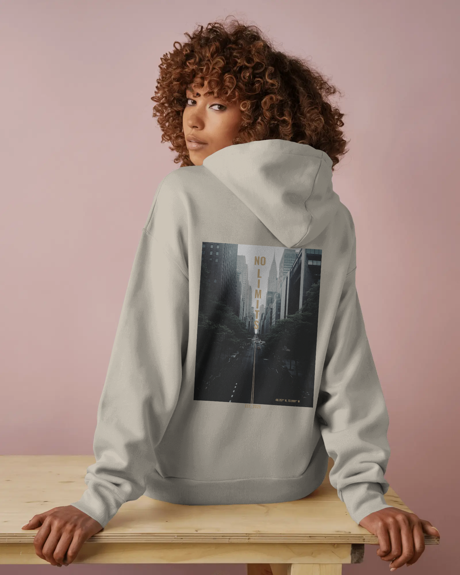 No Limits - NYC – Damen Hoodie