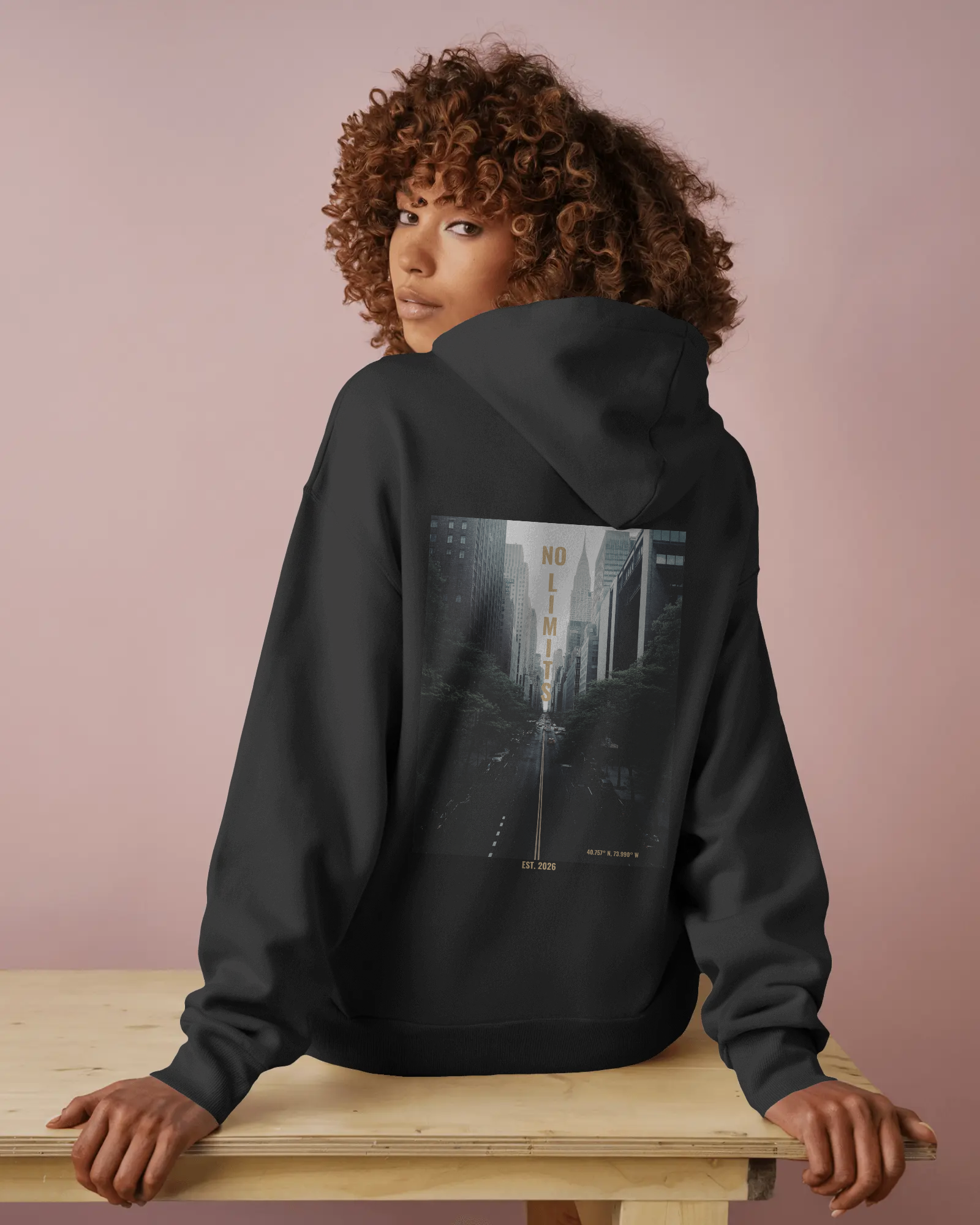No Limits - NYC – Damen Hoodie