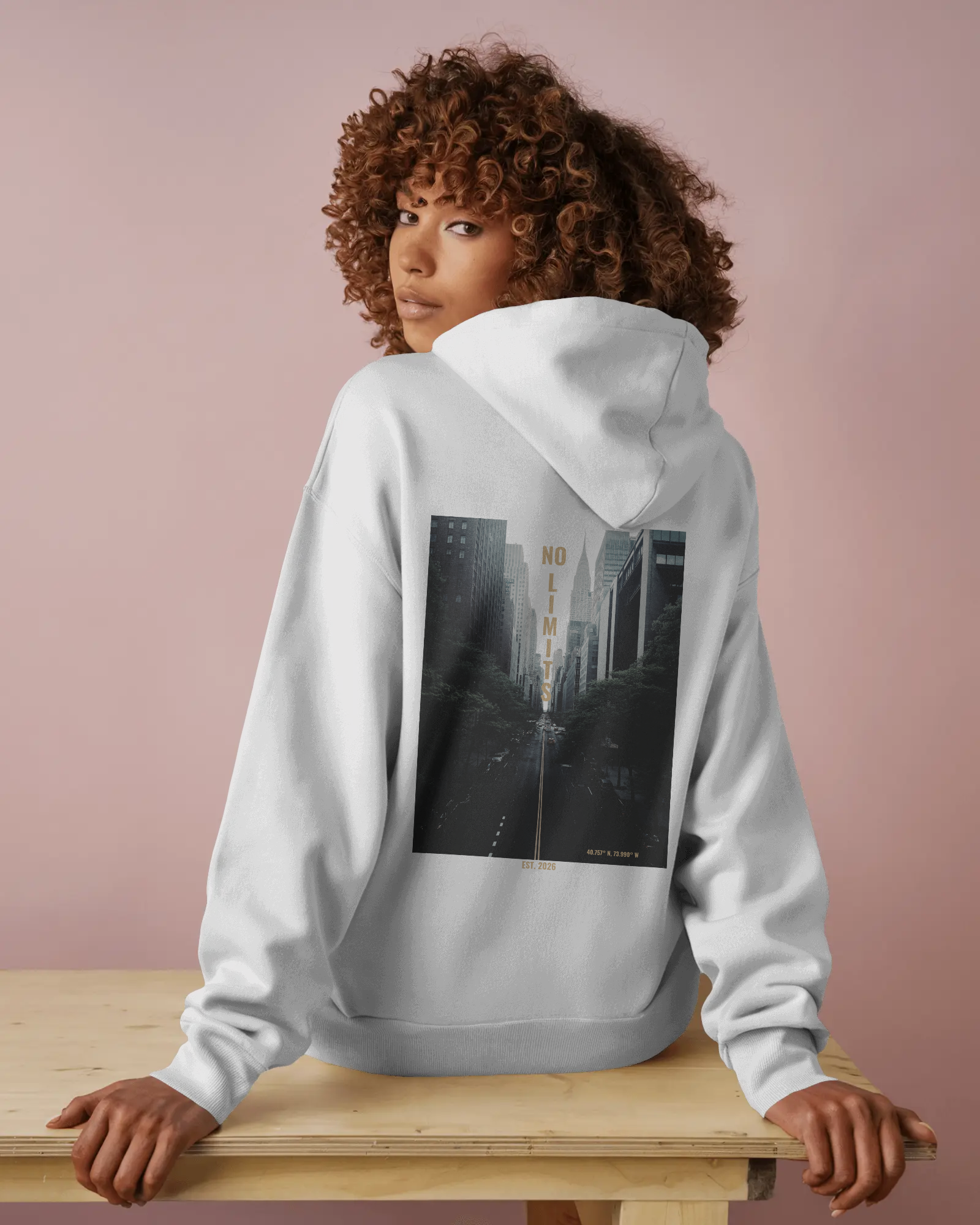 No Limits - NYC – Damen Hoodie