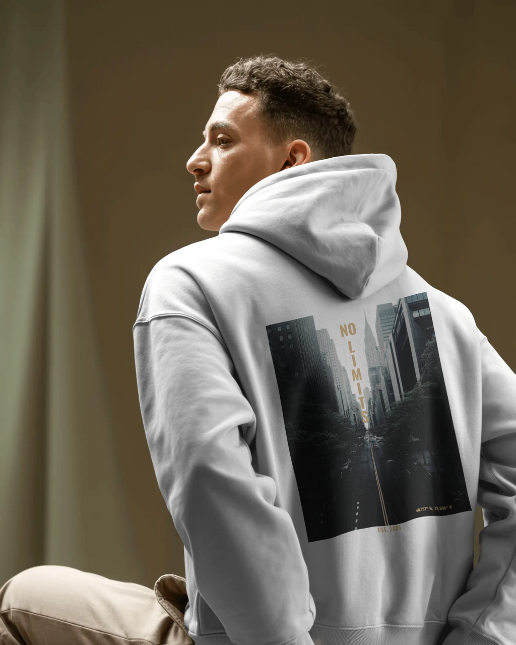 No Limits - NYC – Herren Hoodie