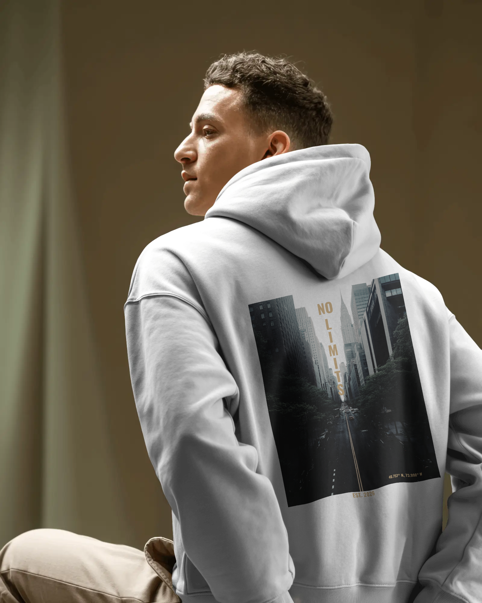 No Limits - NYC – Herren Hoodie