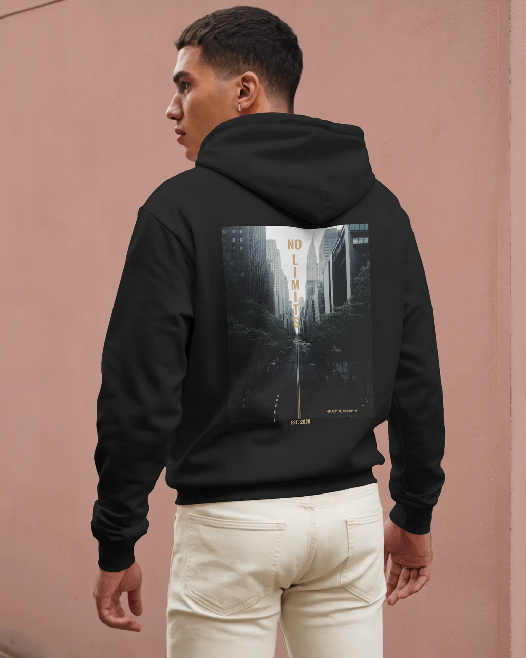 No Limits - NYC – Herren Hoodie