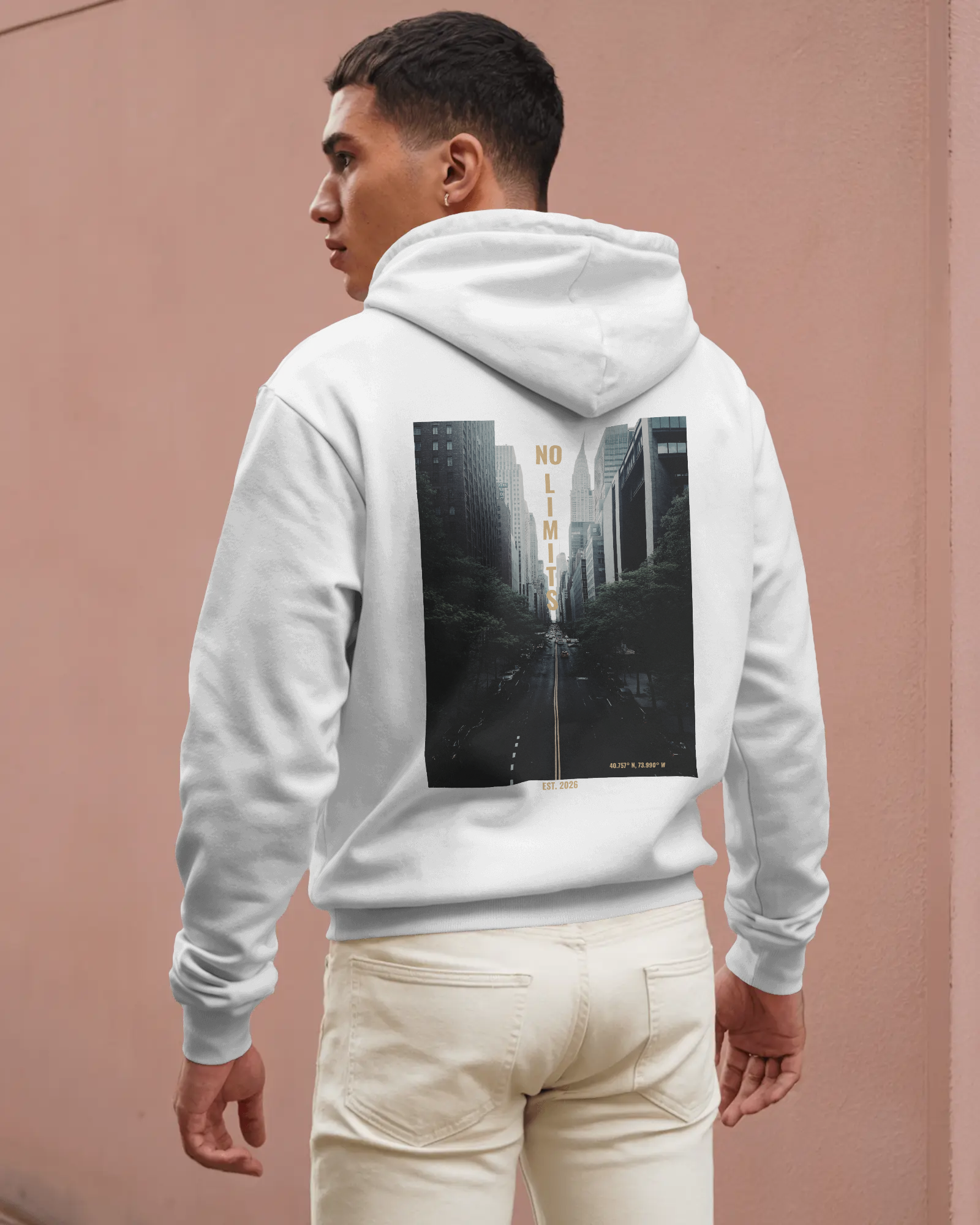 No Limits - NYC – Herren Hoodie