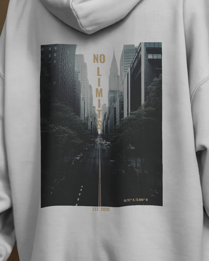 No Limits- NYC – Oversize Hoodie