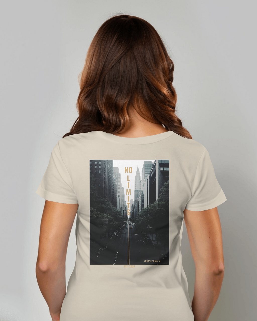 No Limits - NYC- Damen T-Shirt