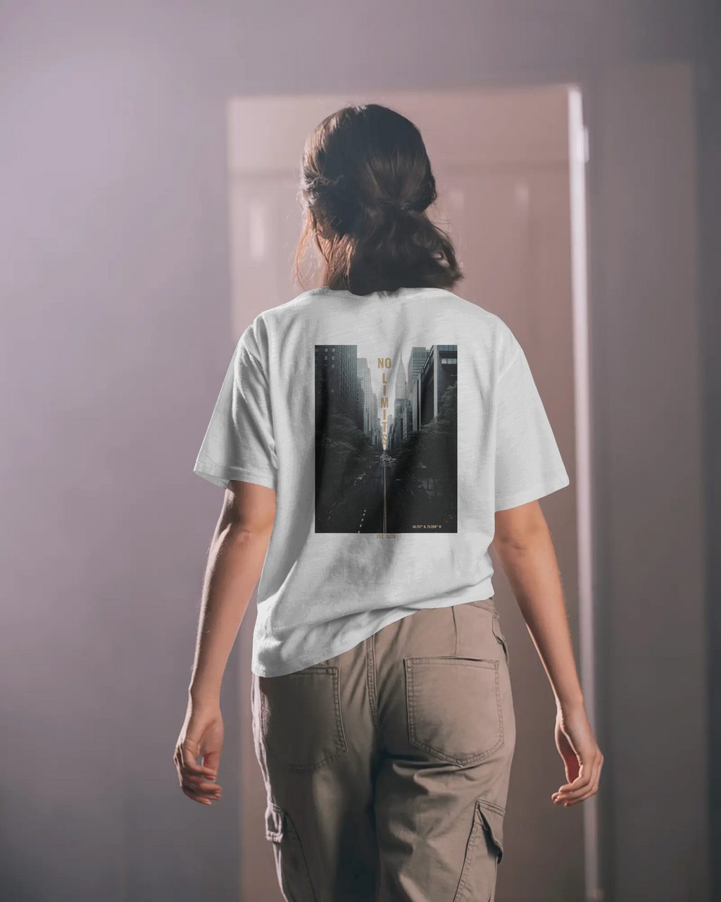 No Limits - NYC- Damen T-Shirt