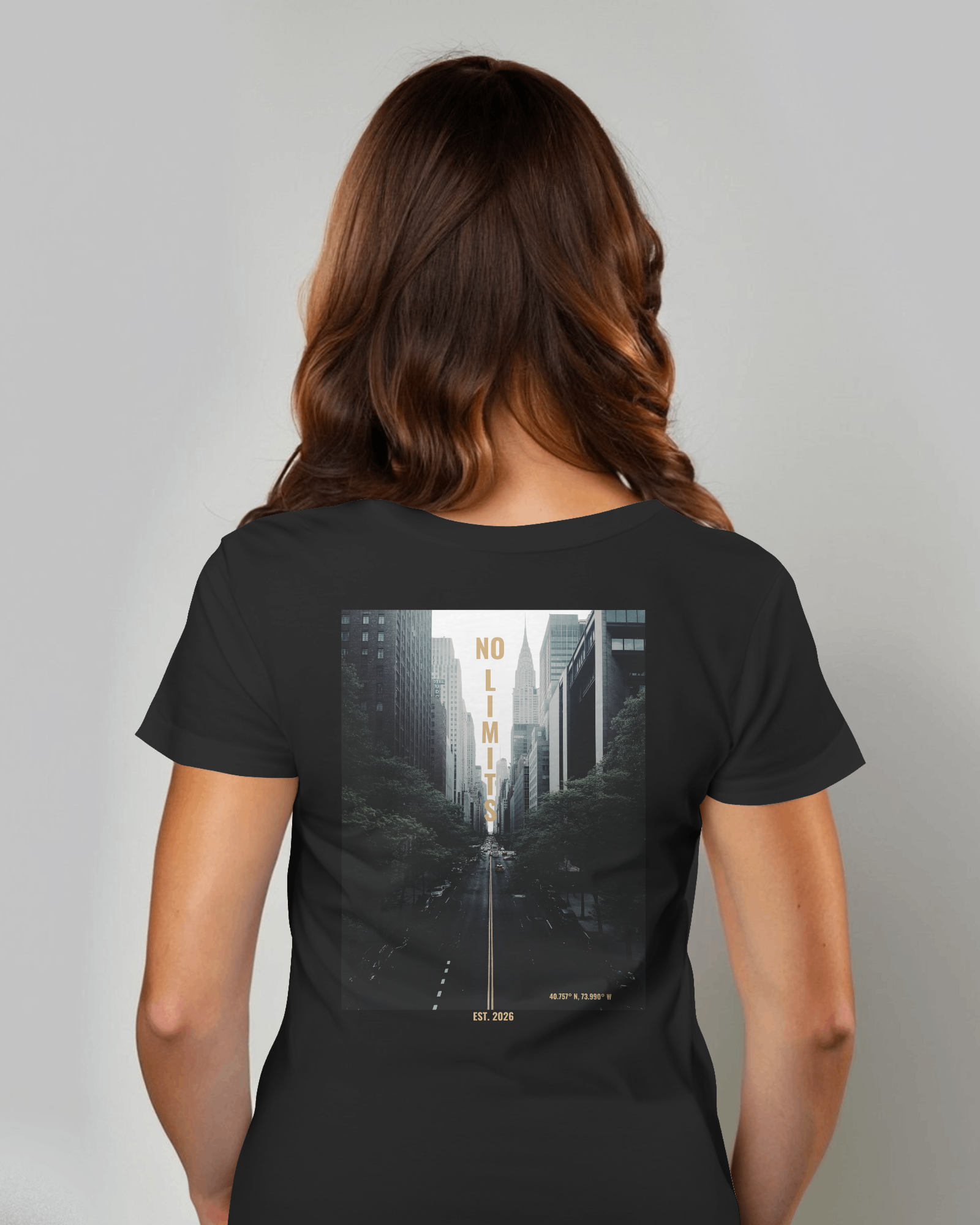 No Limits - NYC- Damen T-Shirt