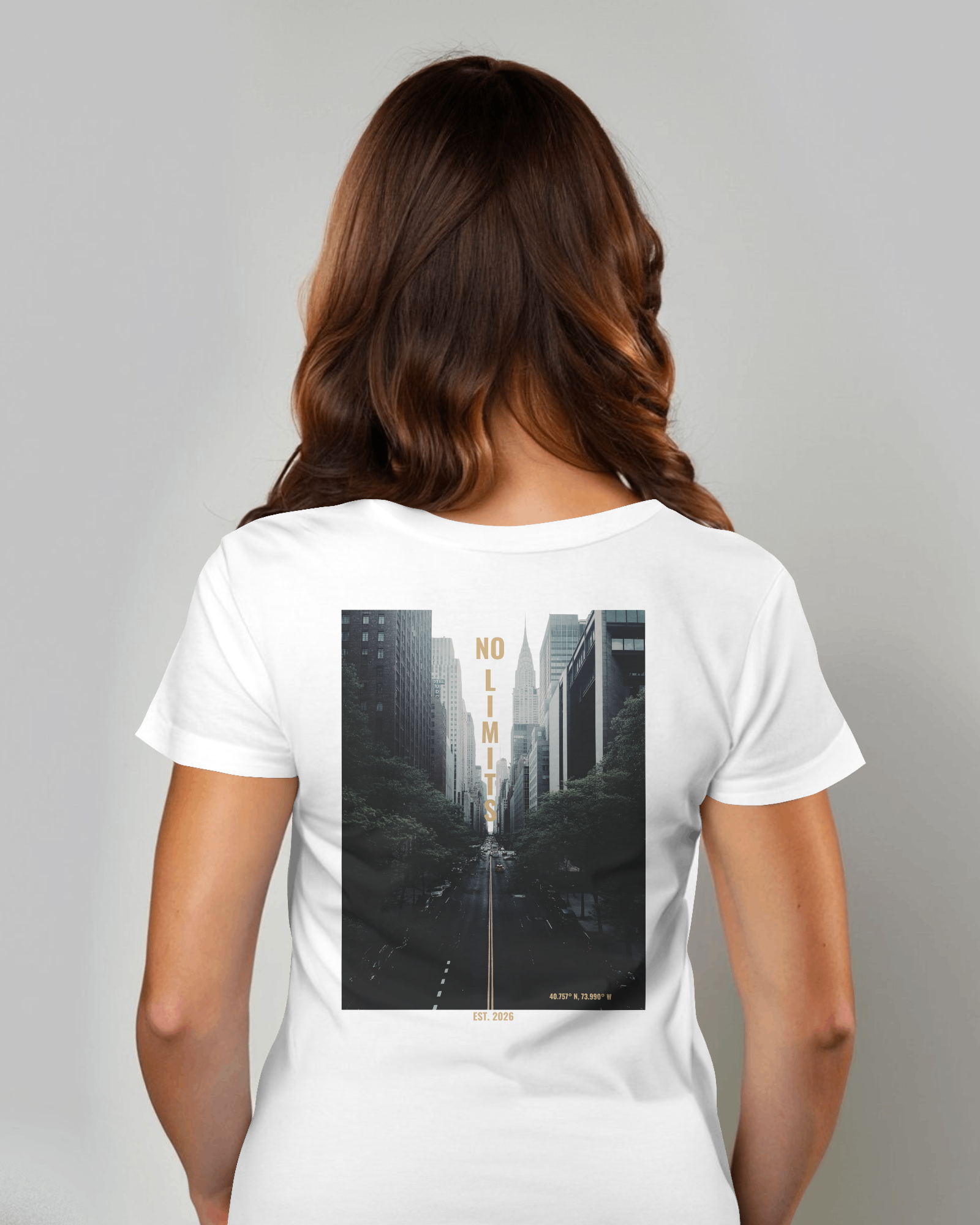 No Limits - NYC- Damen T-Shirt