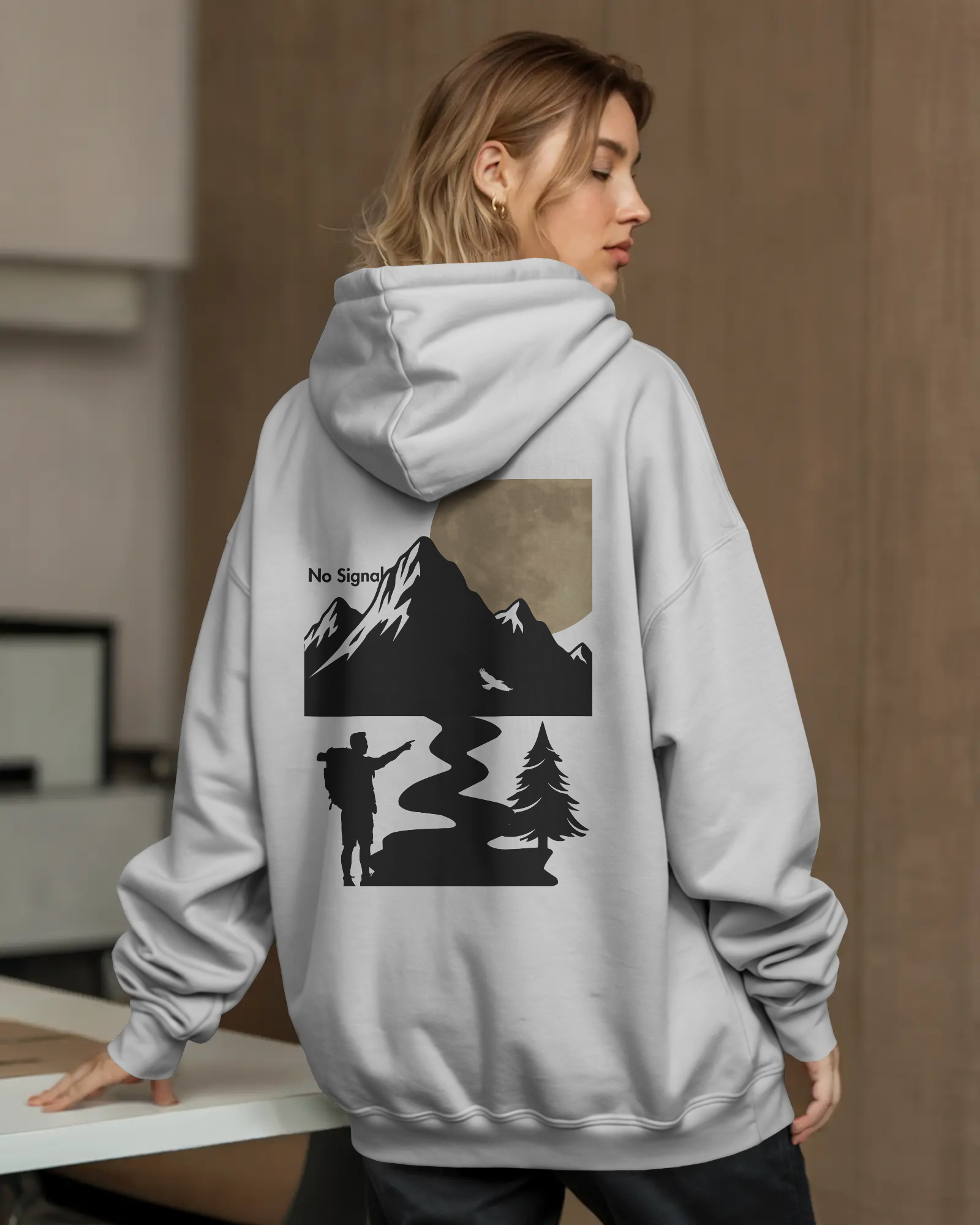 No Signal – Oversize Hoodie