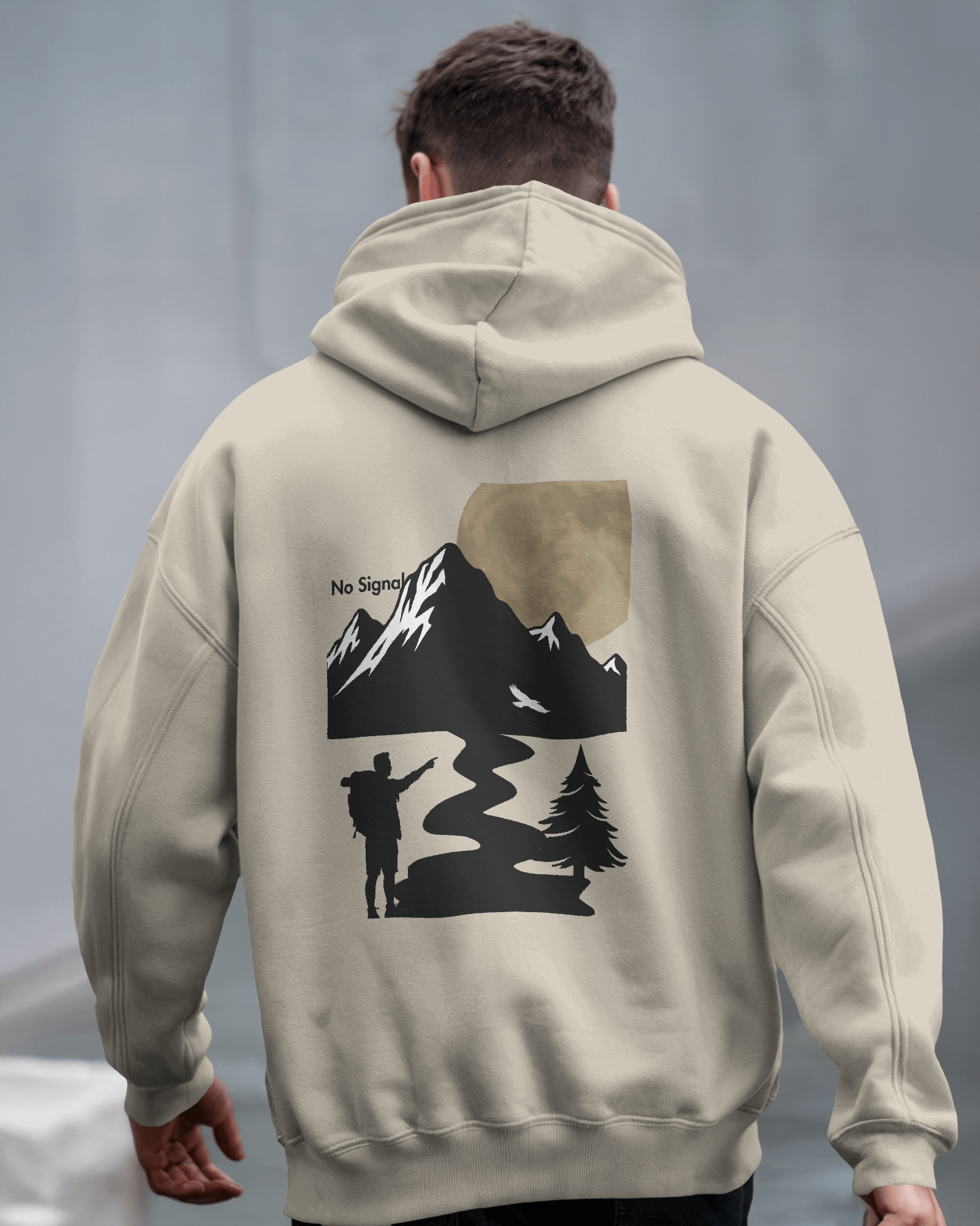 No Signal – Oversize Hoodie
