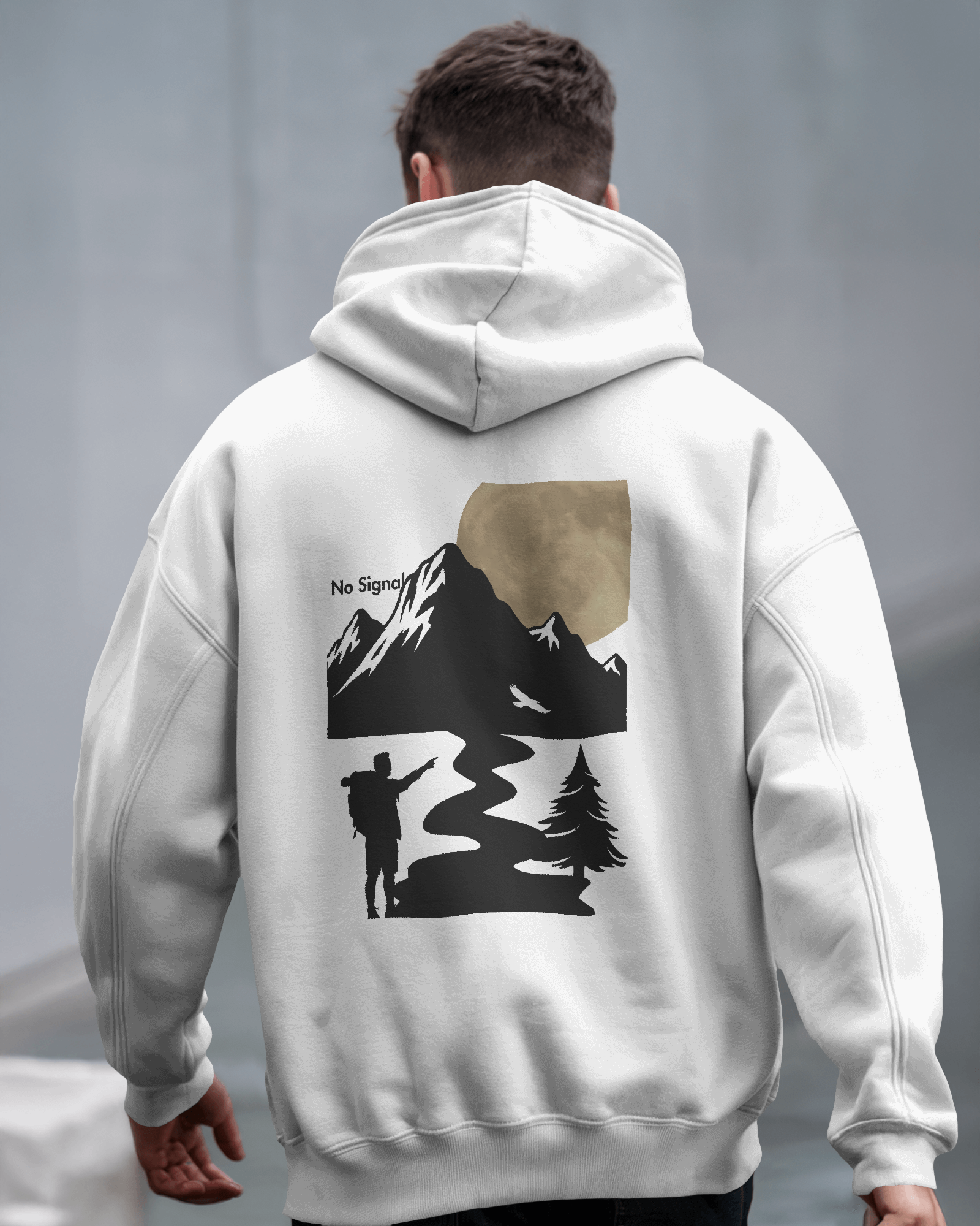 No Signal – Oversize Hoodie