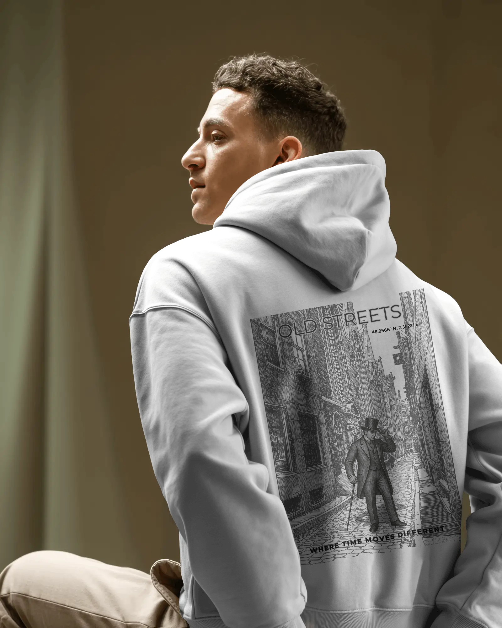 Old Streets – Herren Hoodie