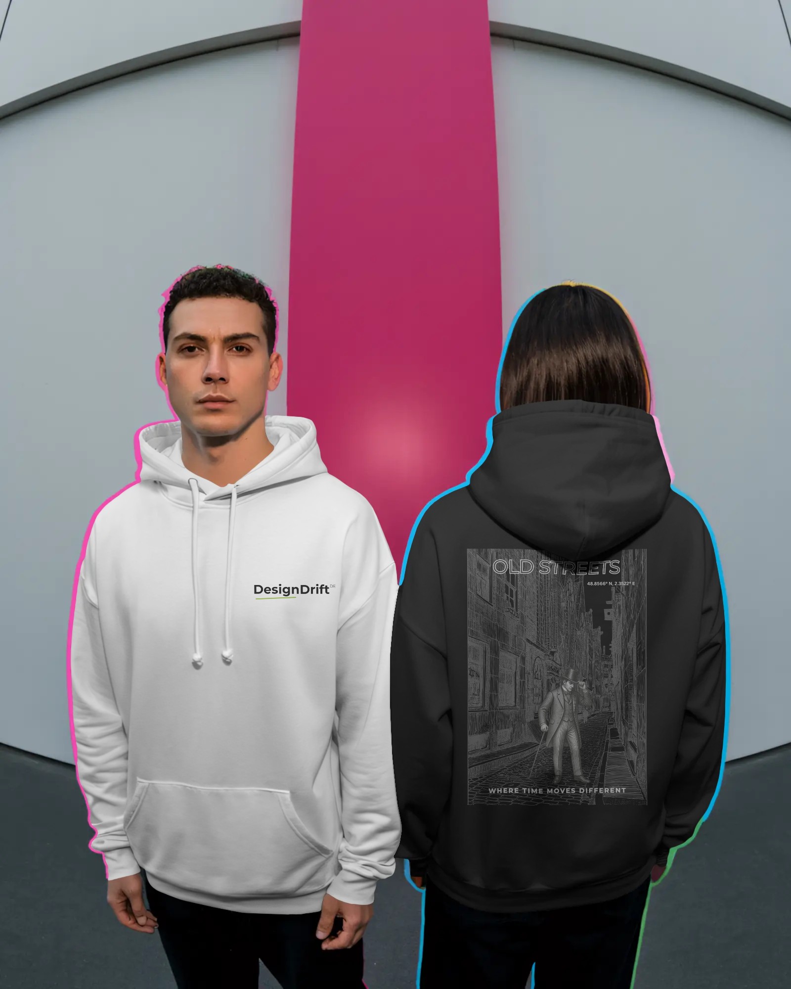 Old Streets - Oversize Hoodie