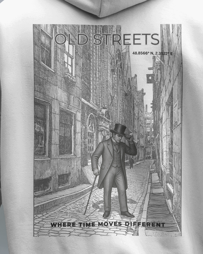 Old Streets - Oversize Hoodie