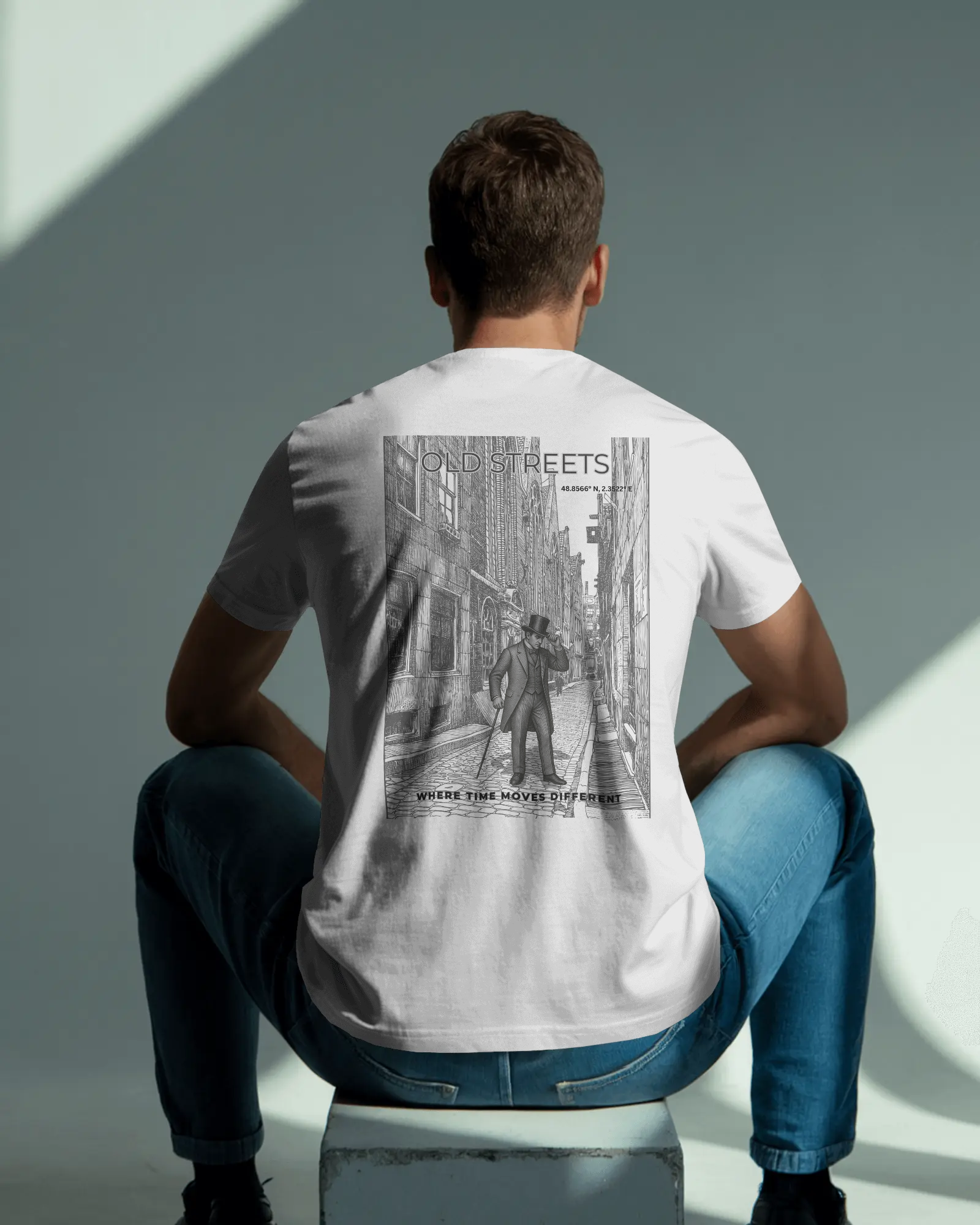 Old Streets - Herren T-Shirt
