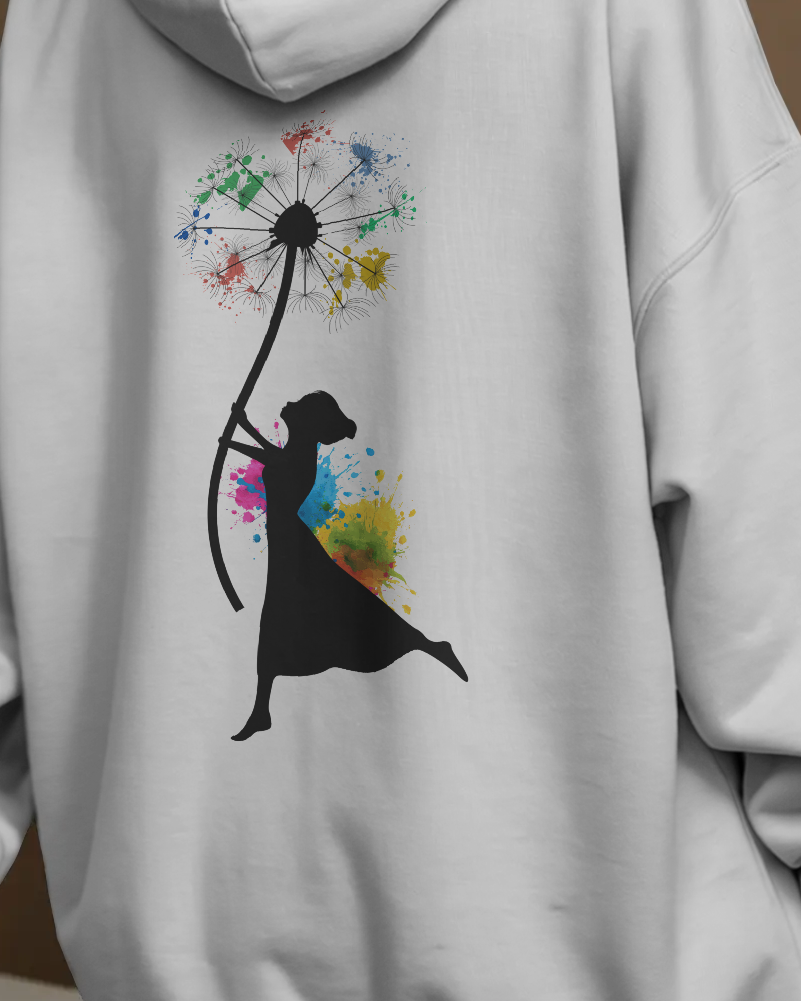 Wild Bloom – Oversize Hoodie