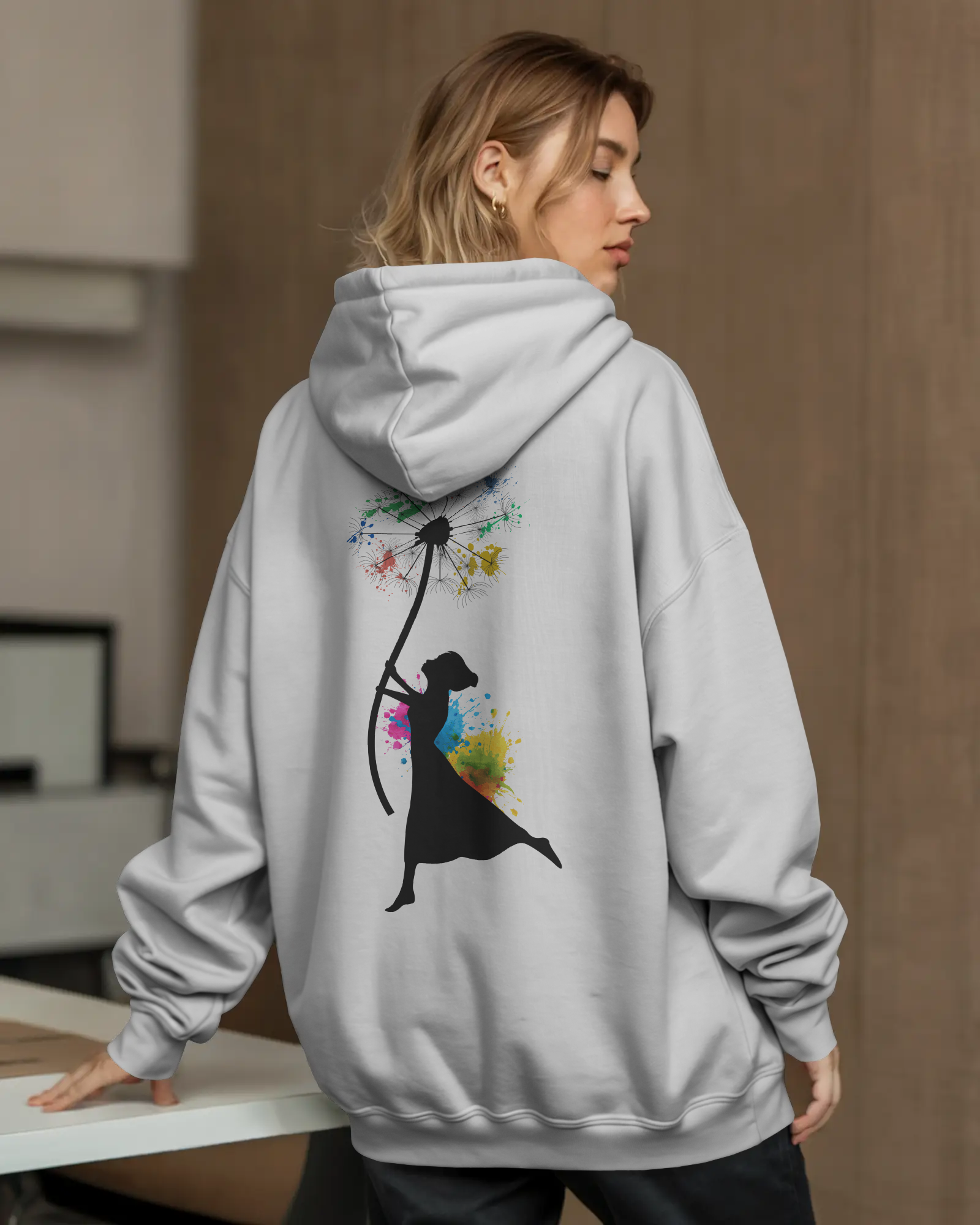 Wild Bloom – Oversize Hoodie