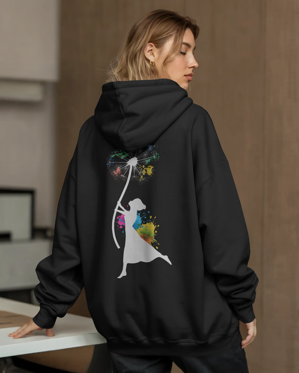 Wild Bloom – Oversize Hoodie