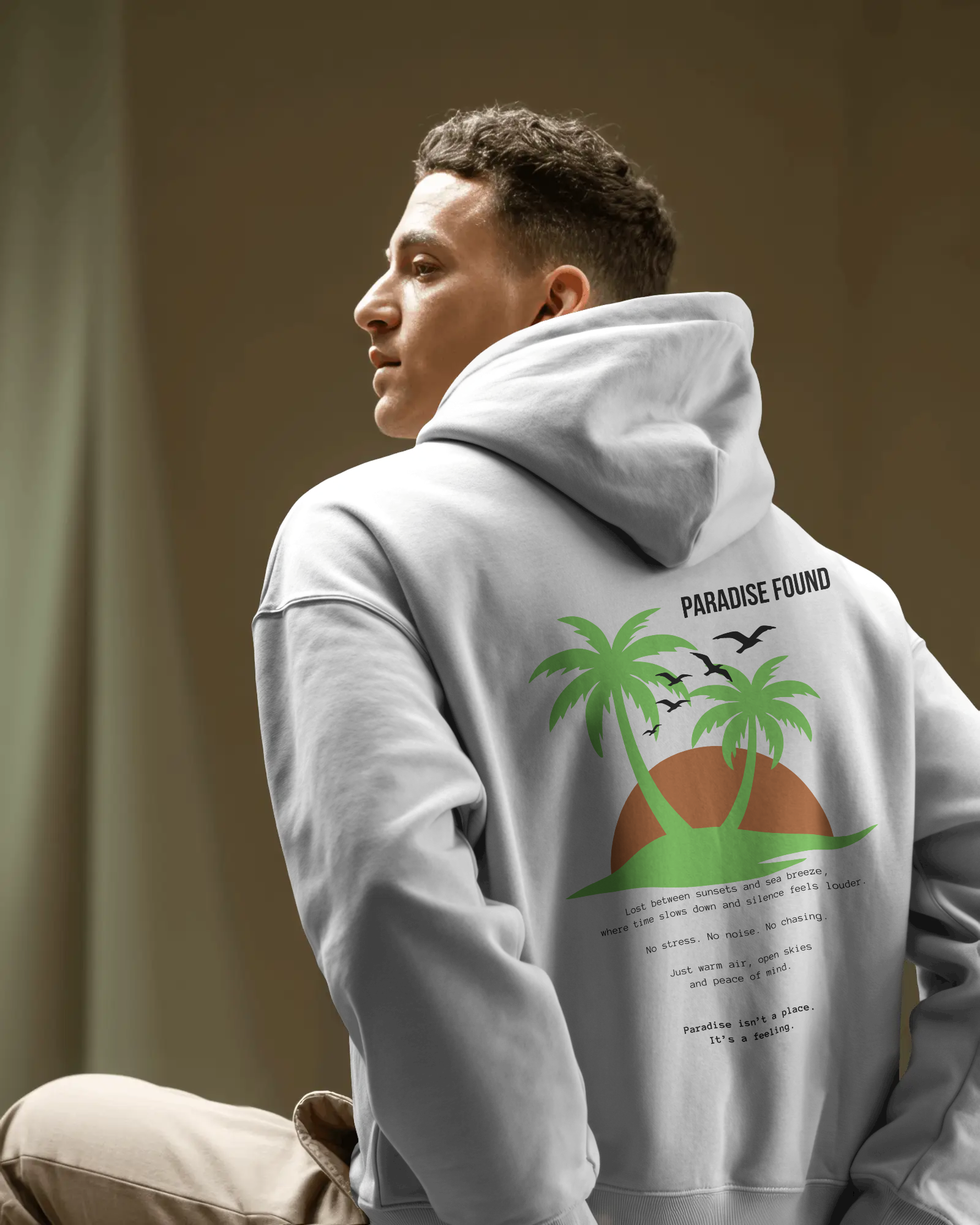 Paradise Found – Herren Hoodie