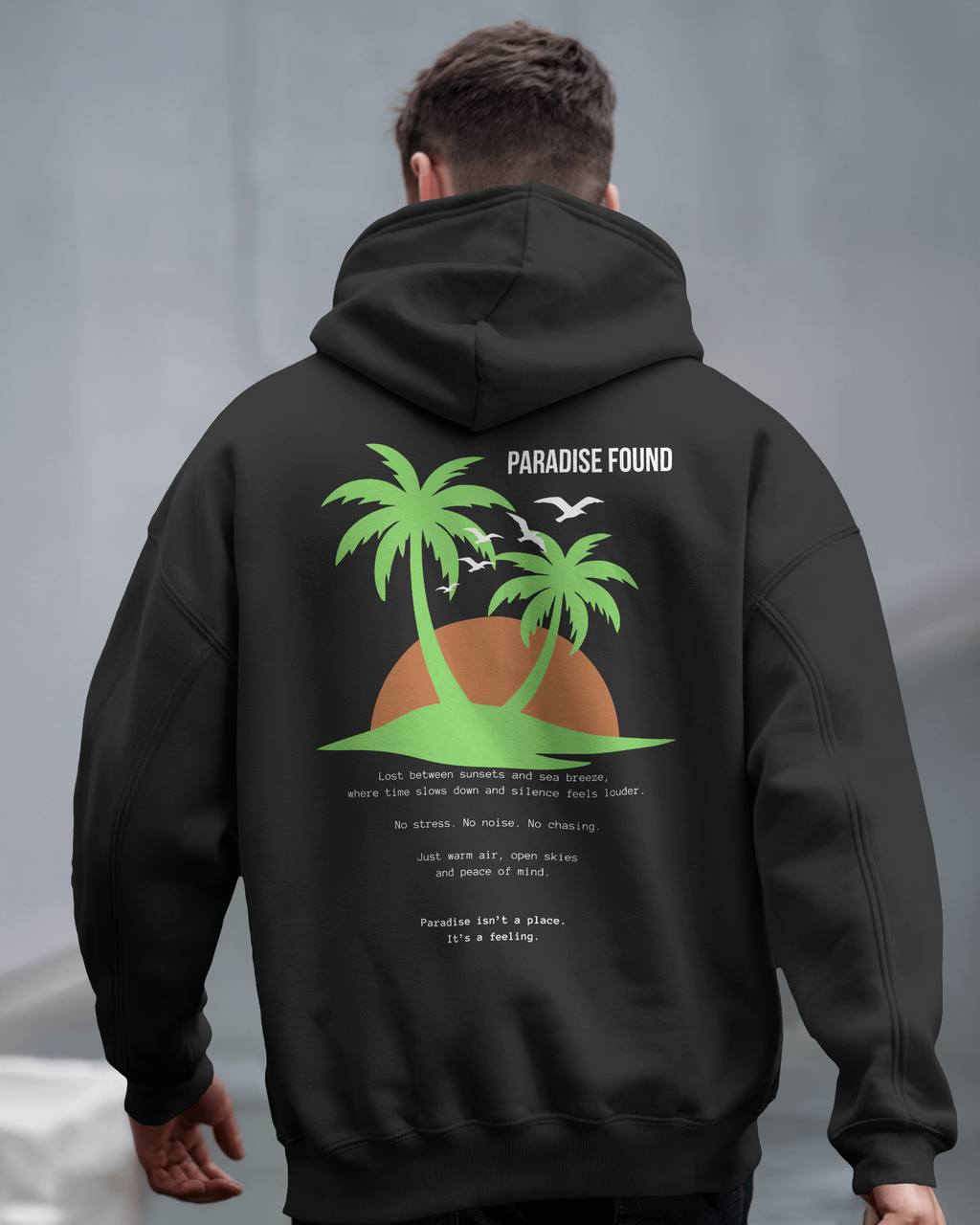 Paradise Found - Oversize Hoodie