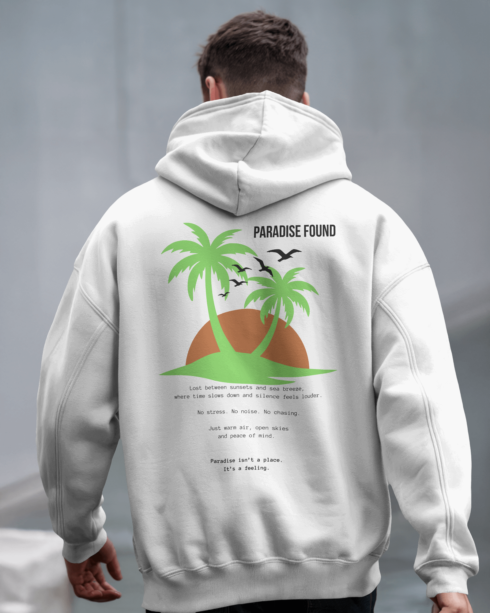Paradise Found - Oversize Hoodie