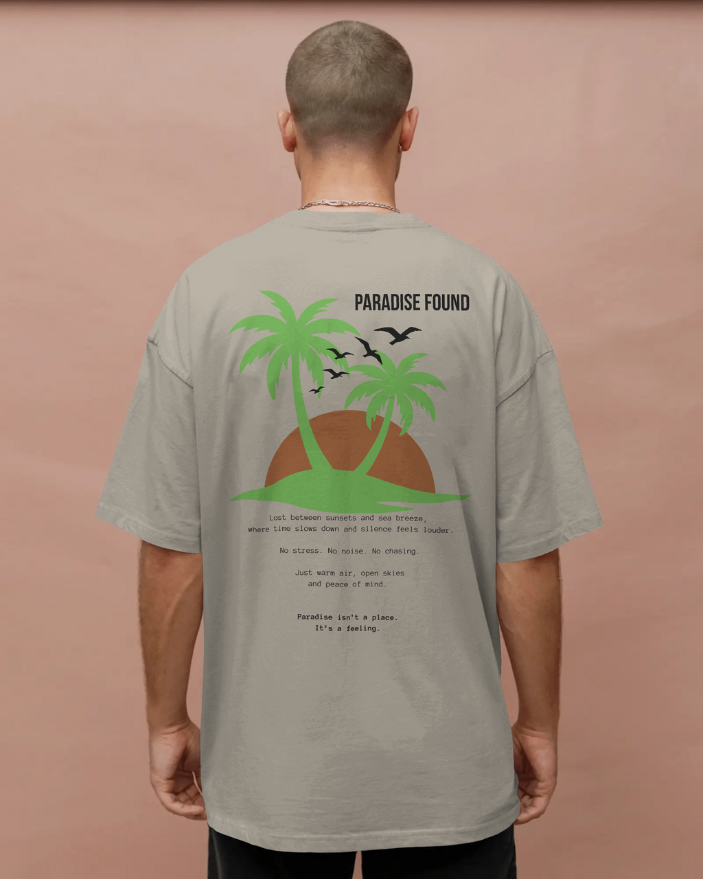 Paradise Found - Oversize T-Shirt
