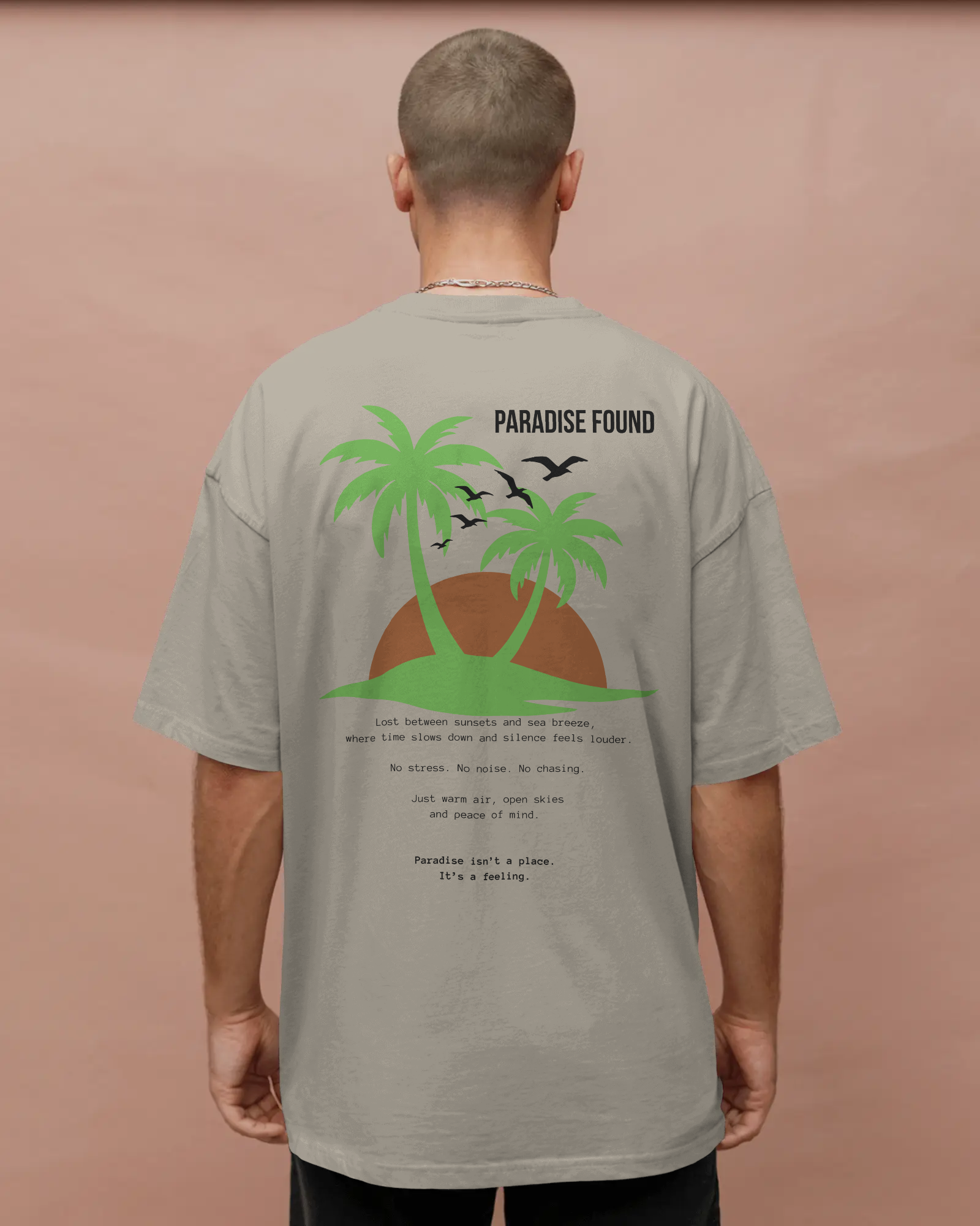 Paradise Found - Oversize T-Shirt