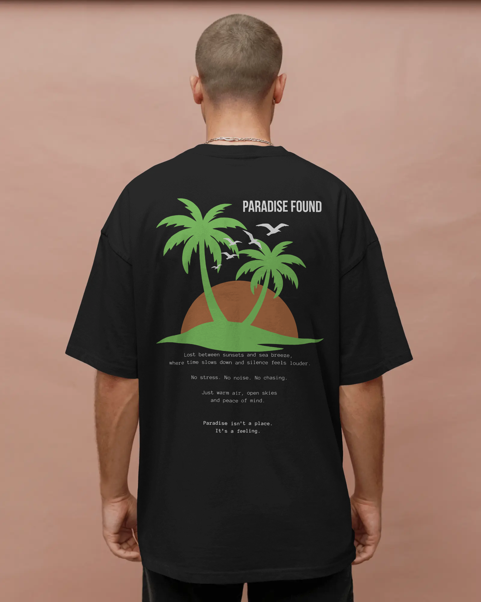 Paradise Found - Oversize T-Shirt