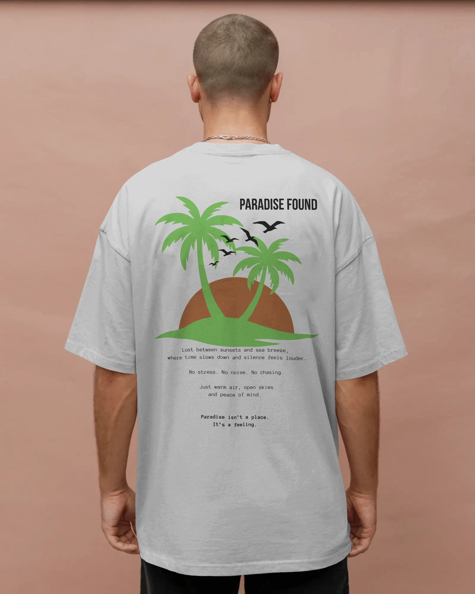 Paradise Found - Oversize T-Shirt