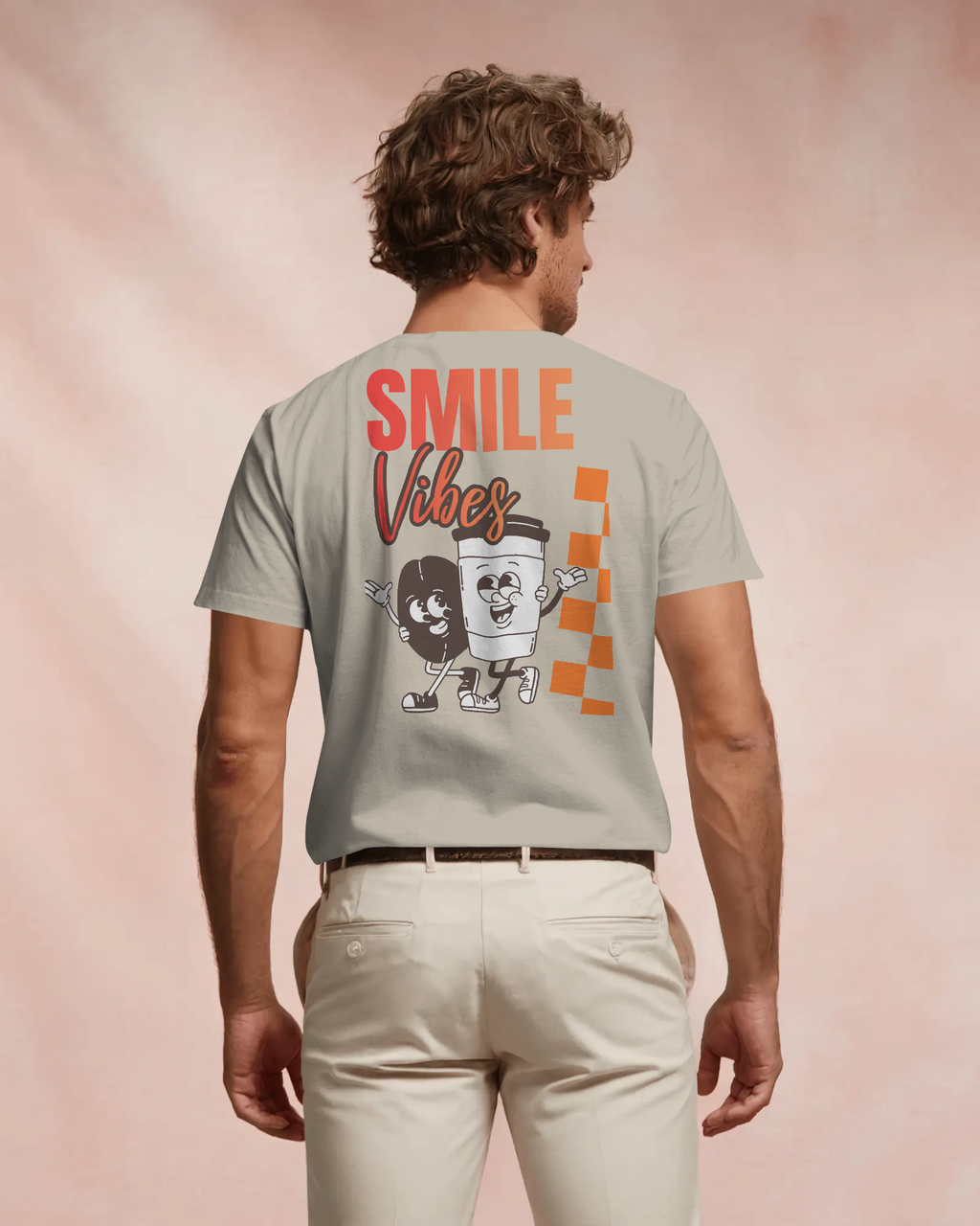 Smile Vibes - Herren T-Shirt