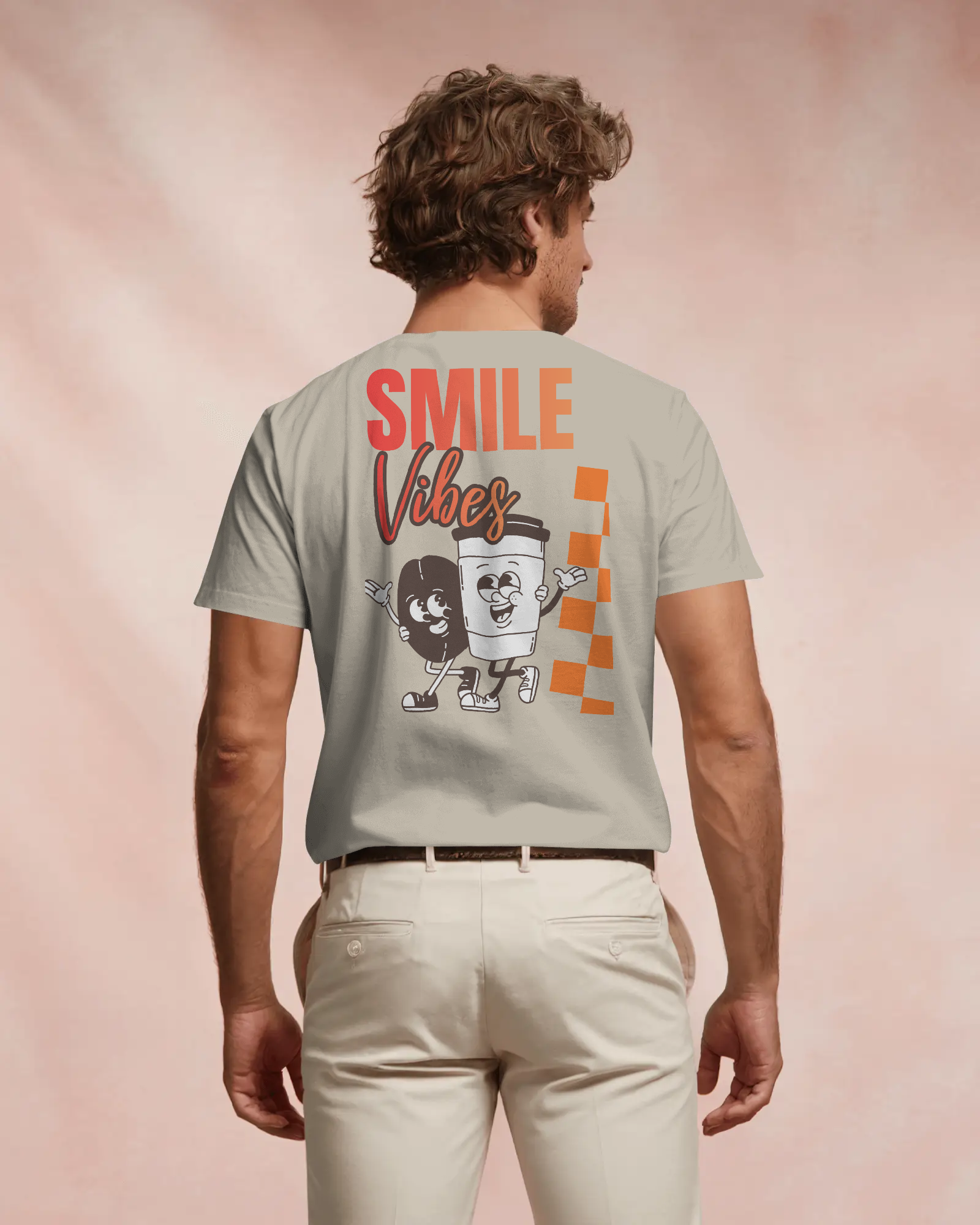 Smile Vibes - Herren T-Shirt