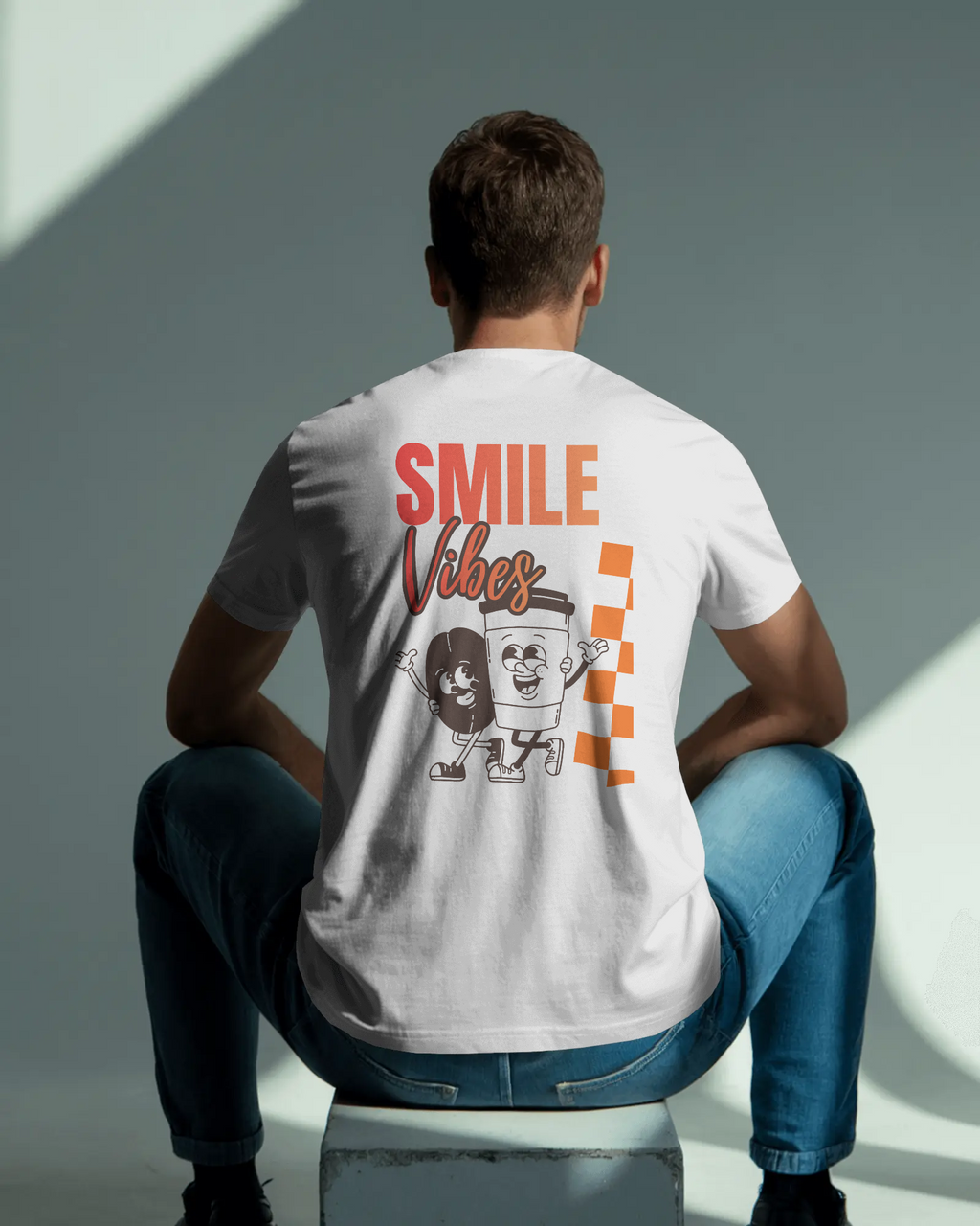 Smile Vibes - Herren T-Shirt