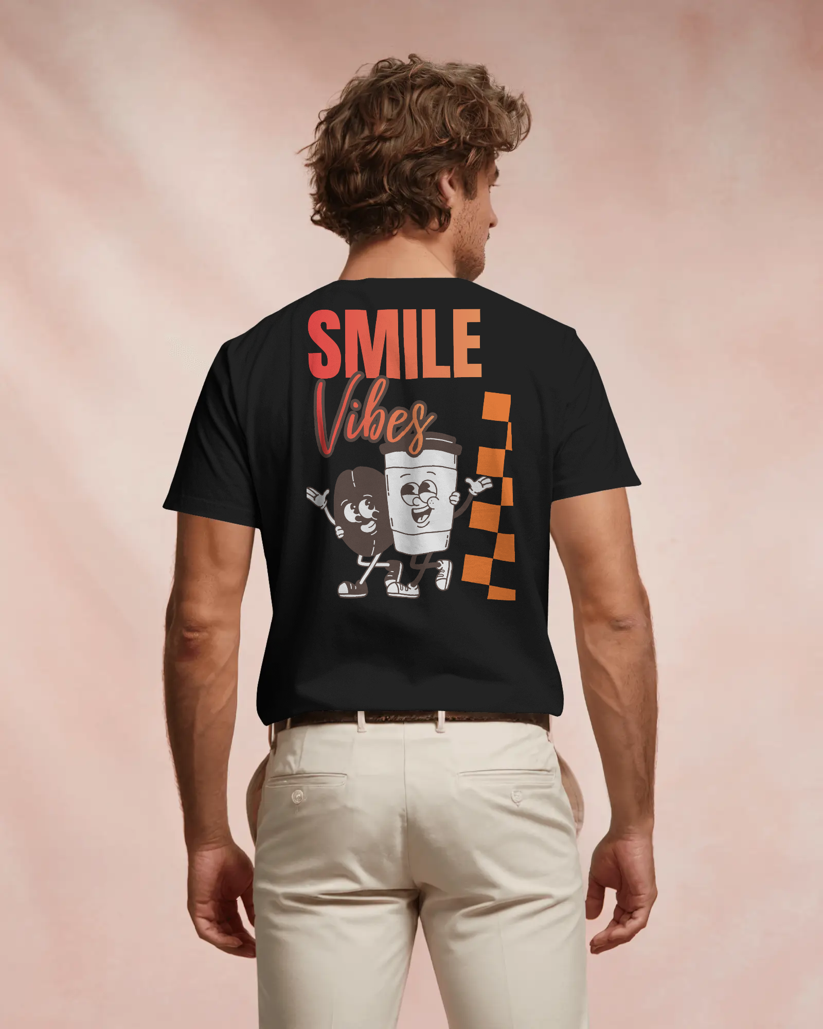 Smile Vibes - Herren T-Shirt