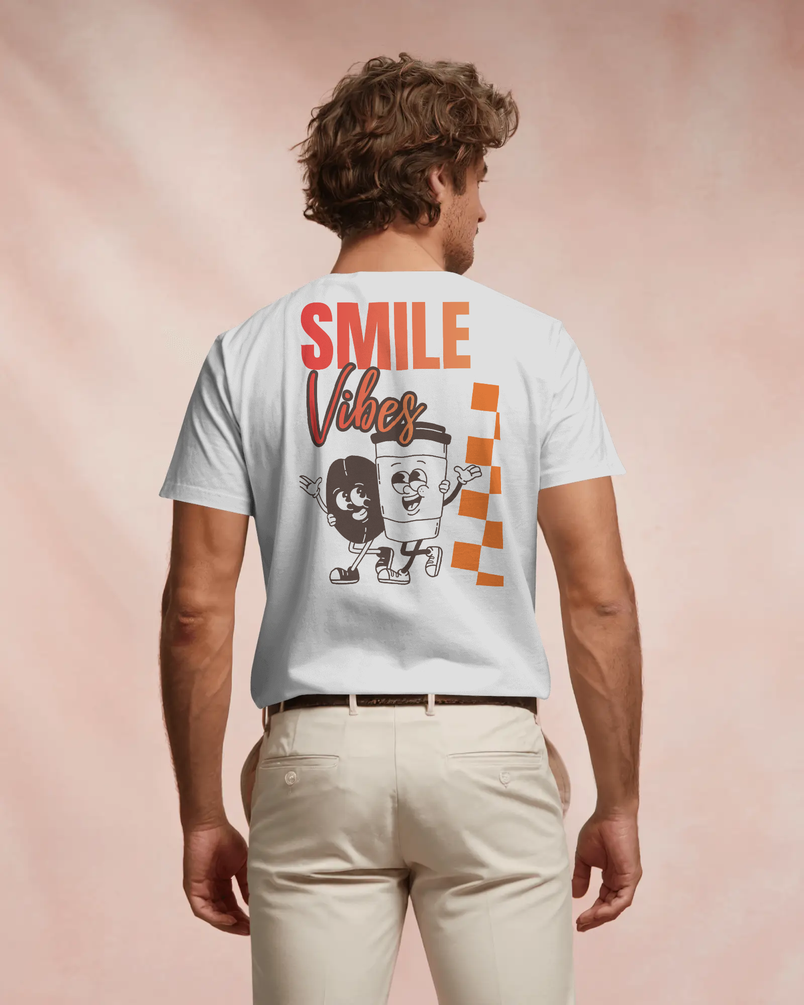 Smile Vibes - Herren T-Shirt