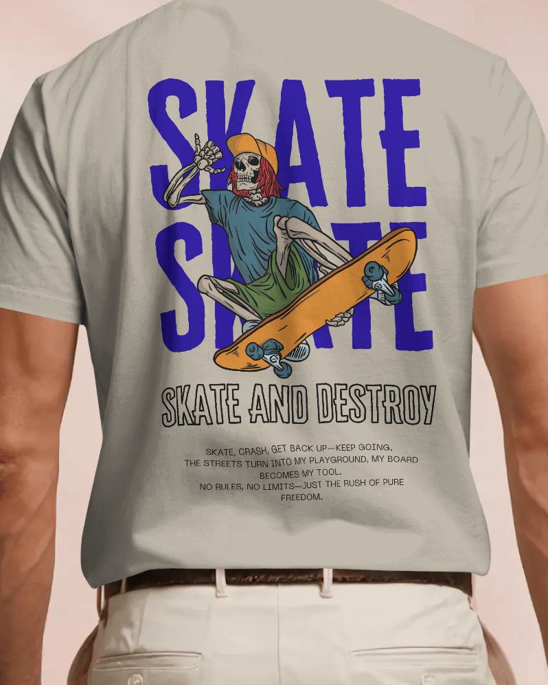 Skate & Destroy - Herren T-Shirt