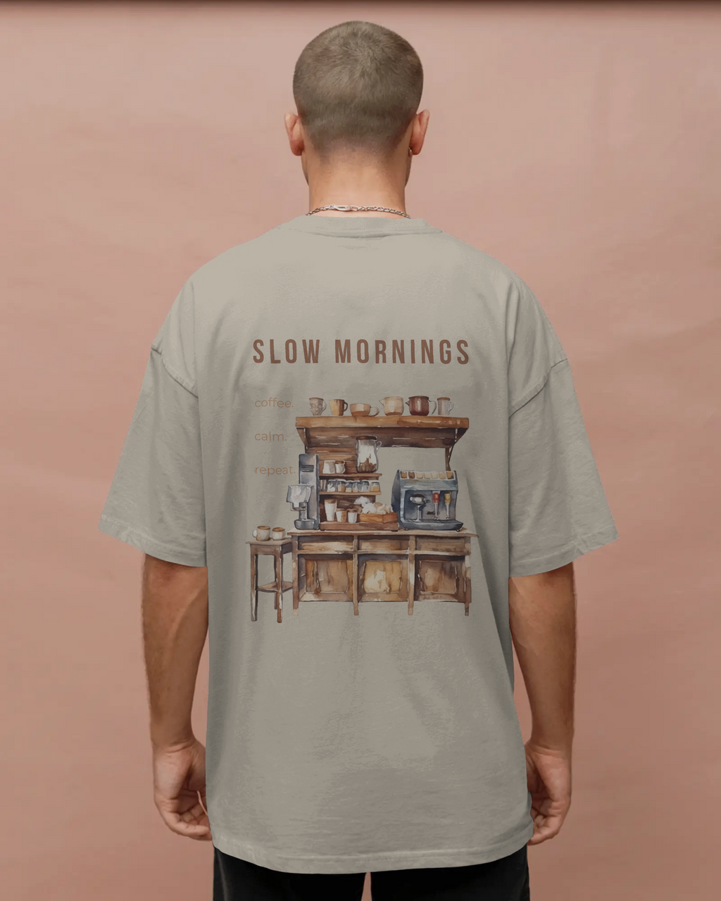 Slow Mornings - Oversize T-Shirt
