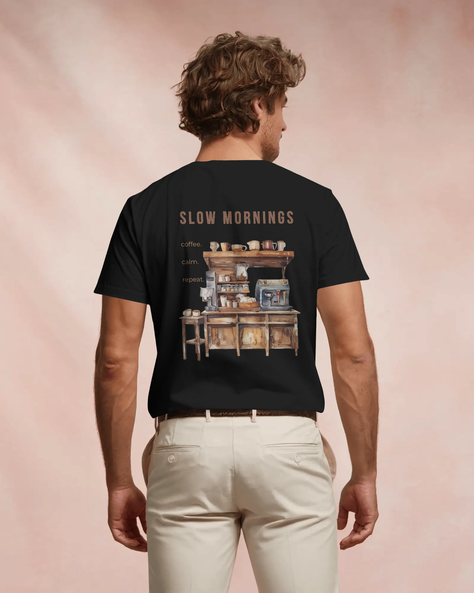 Slow Mornings - Herren T-Shirt