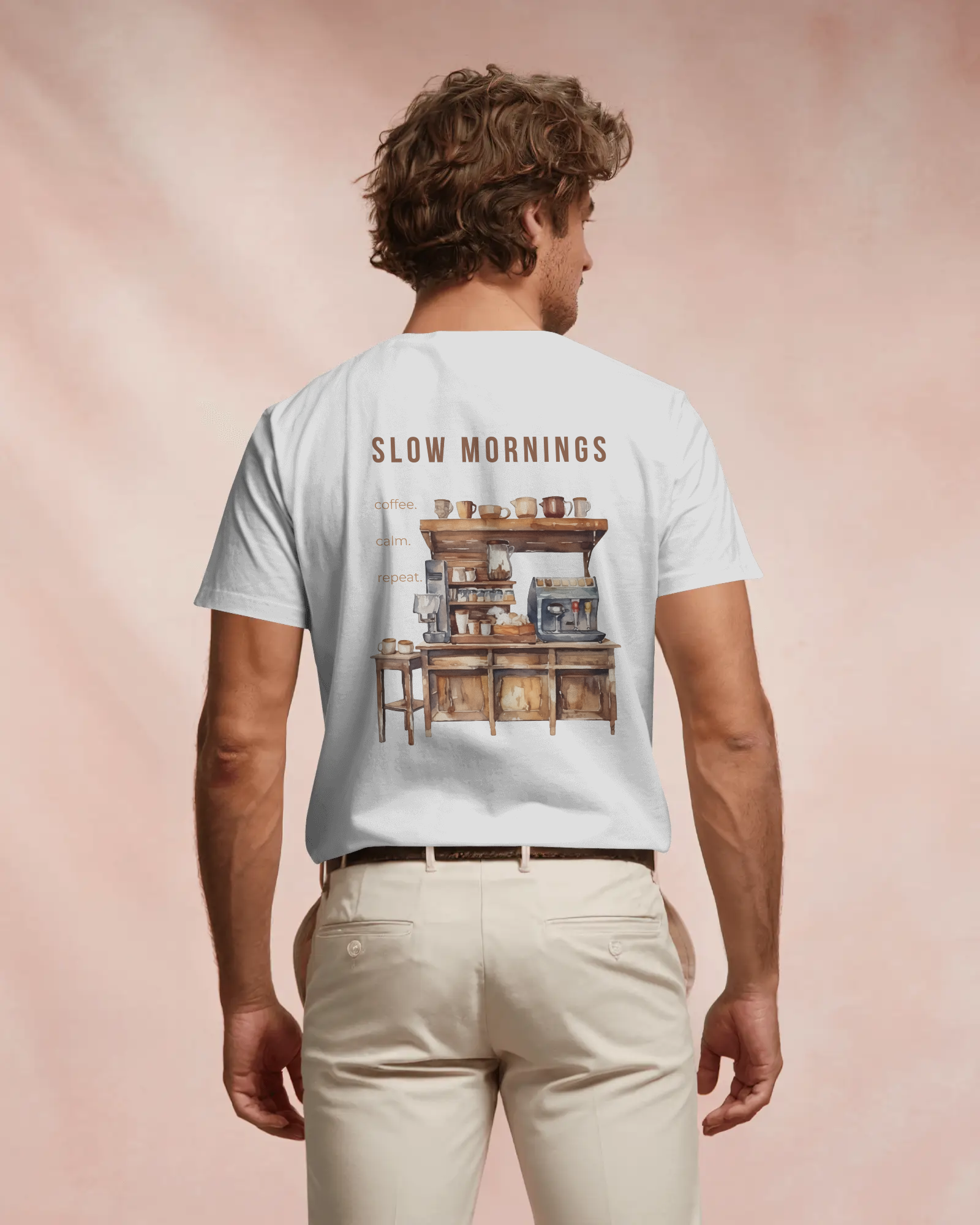 Slow Mornings - Herren T-Shirt