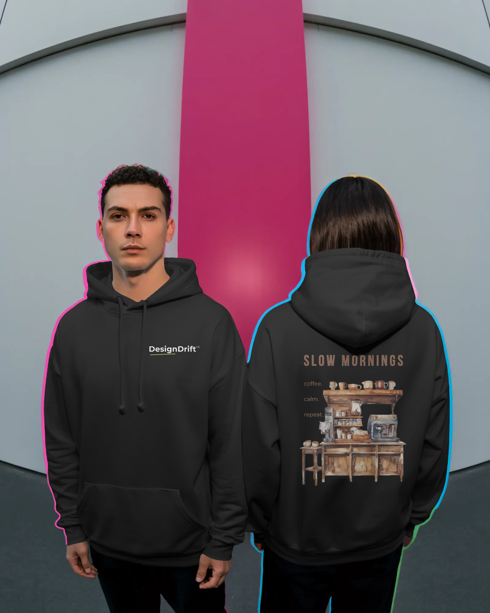 Slow Mornings – Oversize Hoodie
