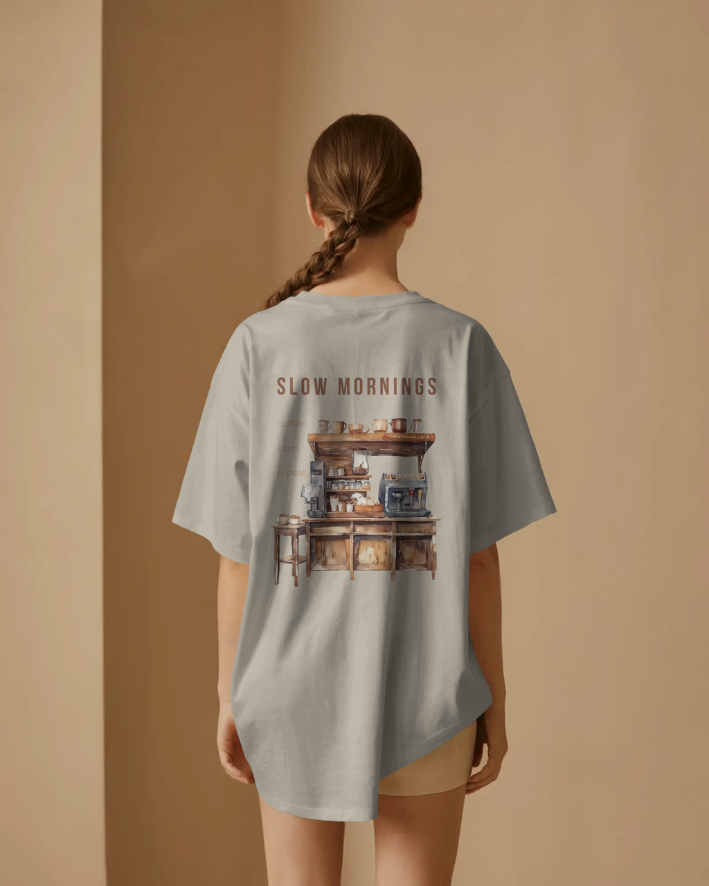 Slow Mornings - Oversize T-Shirt