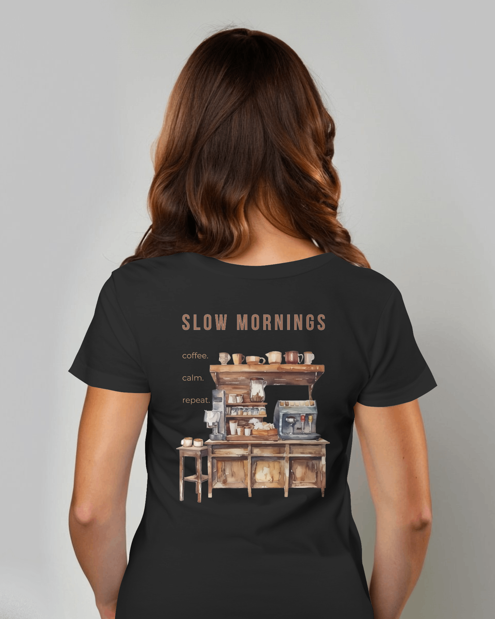 Slow Mornings- Damen T-Shirt