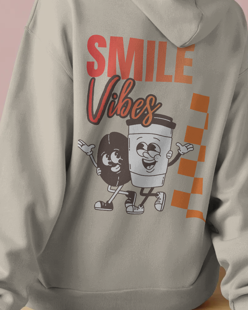 Smile Vibes – Damen Hoodie