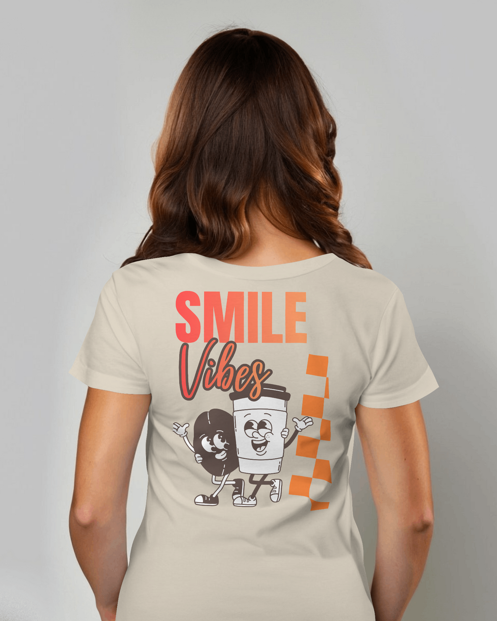 Smile Vibes - Damen T-Shirt