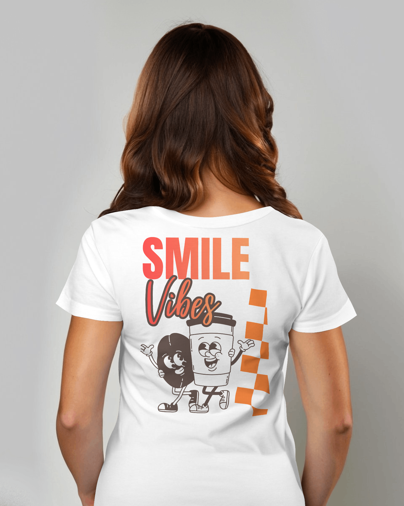 Smile Vibes - Damen T-Shirt