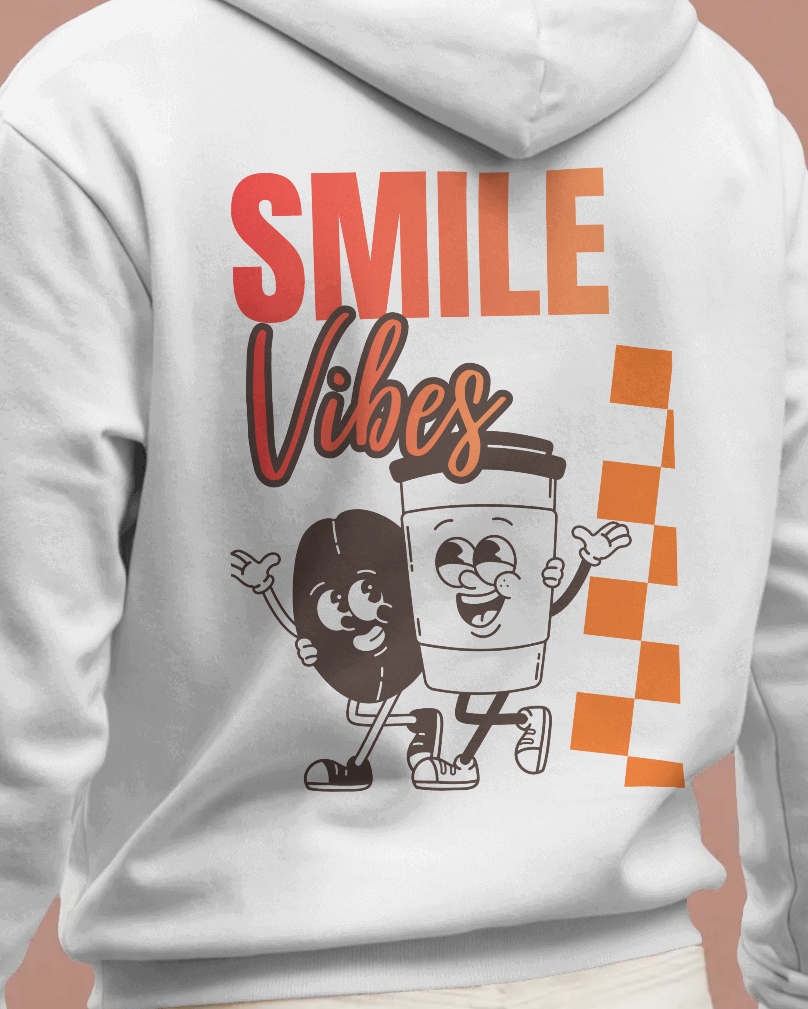 Smile Vibes – Herren Hoodie