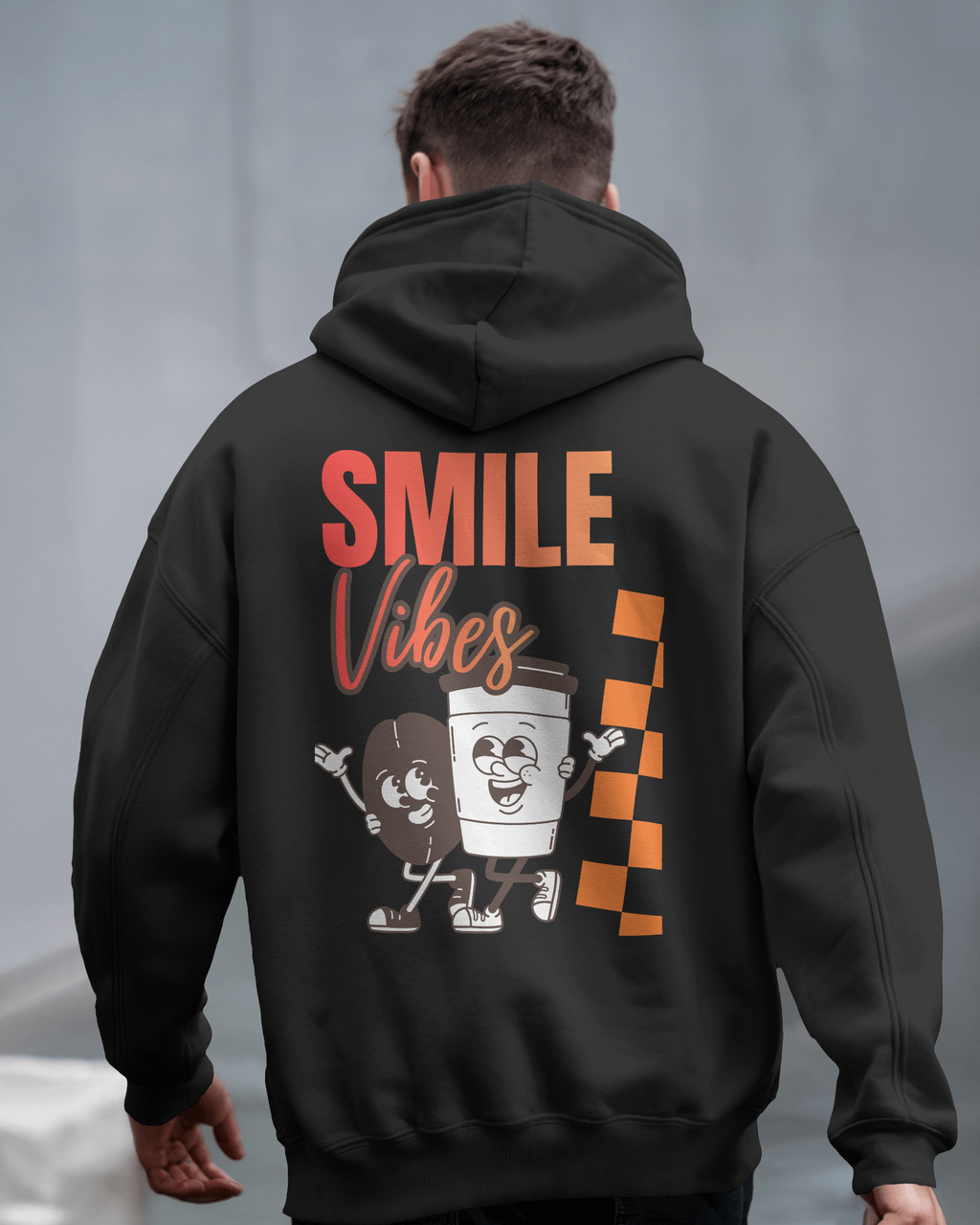 Smile Vibes - Oversize Hoodie