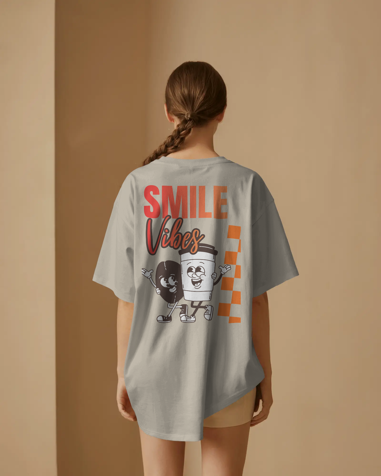Smile Vibes - Oversize T-Shirt